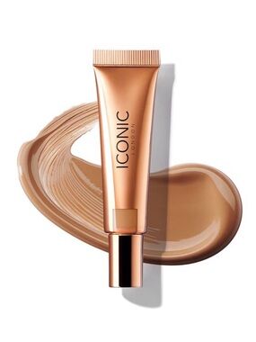 ICONIC LONDON Sheer Bronze | Liquid Buildable Bronzer, 0.42 Fl Oz in ‘Sun Kiss’